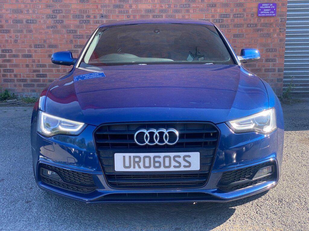 Audi A5 2.0 Tdi Black Edition Multitronic Euro 5 Ss Blue #3