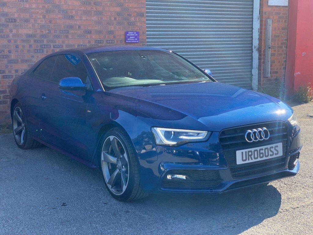 Audi A5 2.0 Tdi Black Edition Multitronic Euro 5 Ss Blue #4
