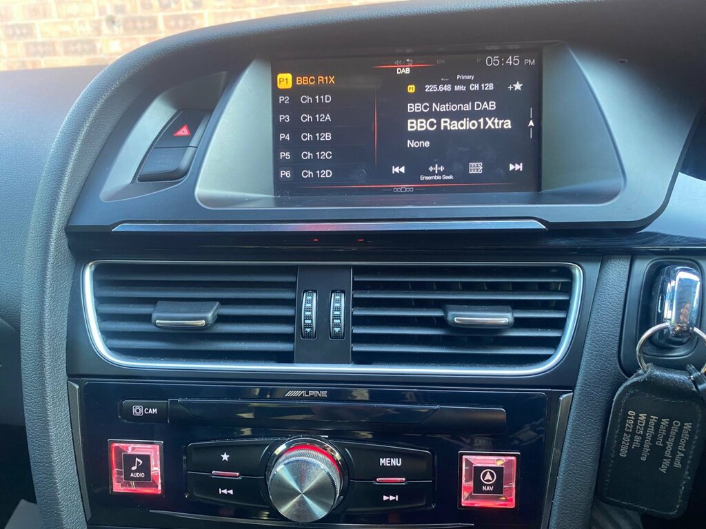 Audi A5 Convertible 1.8 Tfsi S Line Multitronic Euro 6 S Red #40