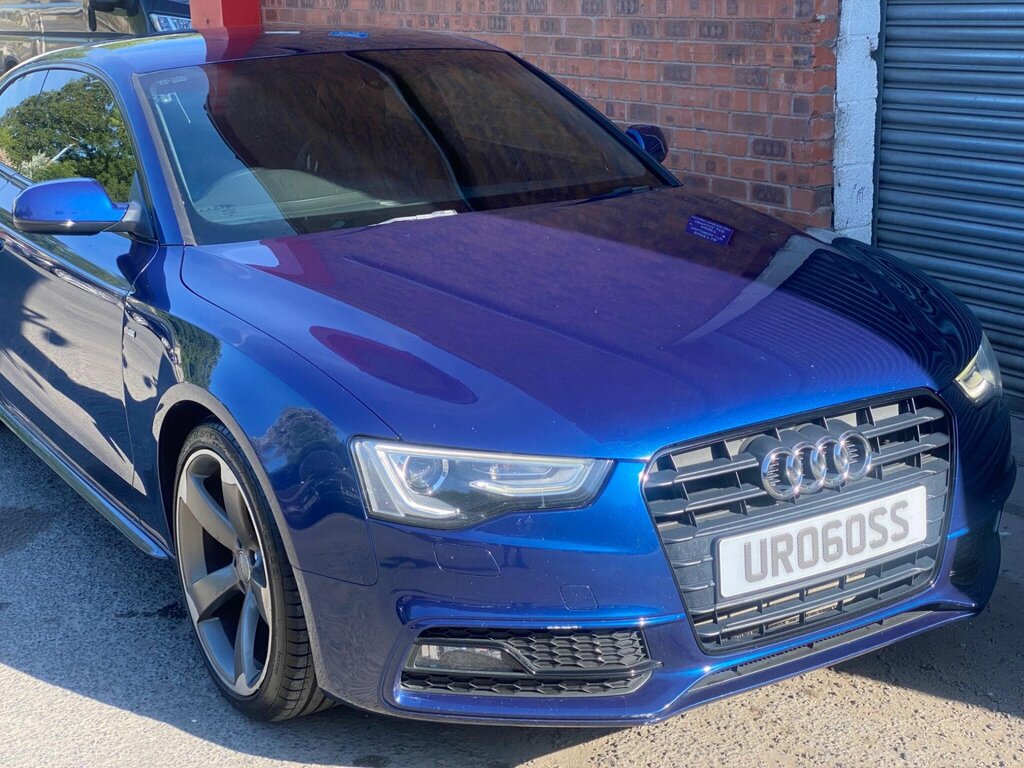 Audi A5 2.0 Tdi Black Edition Multitronic Euro 5 Ss Blue #6