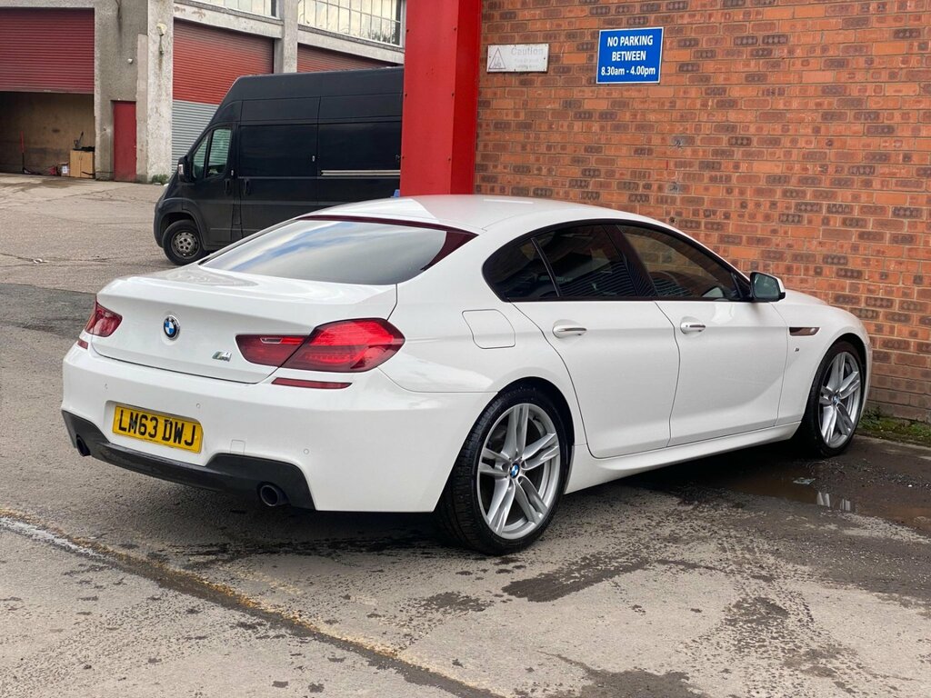 BMW 6 Series Gran Coupe Saloon Black #19