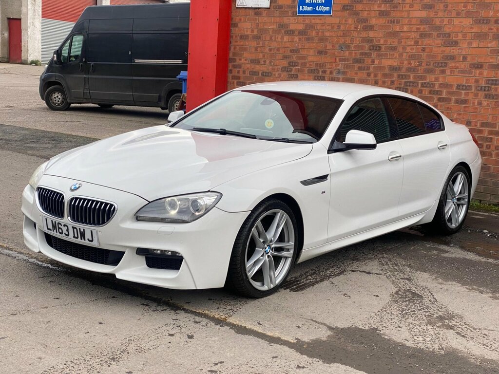 BMW 6 Series Gran Coupe 3.0 640D M Sport Euro 5 Ss White #2