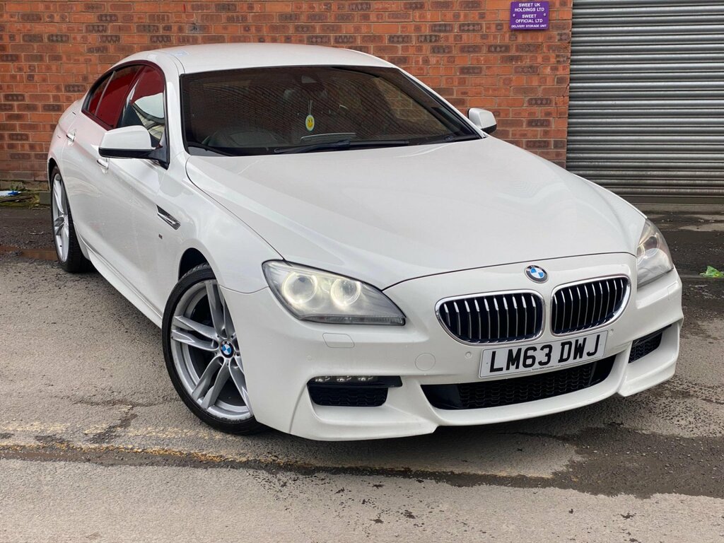 BMW 6 Series Gran Coupe Saloon Black #60