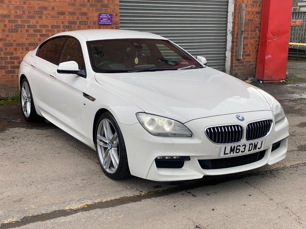 BMW 6 Series Gran Coupe 3.0 640D M Sport Euro 5 Ss White #4