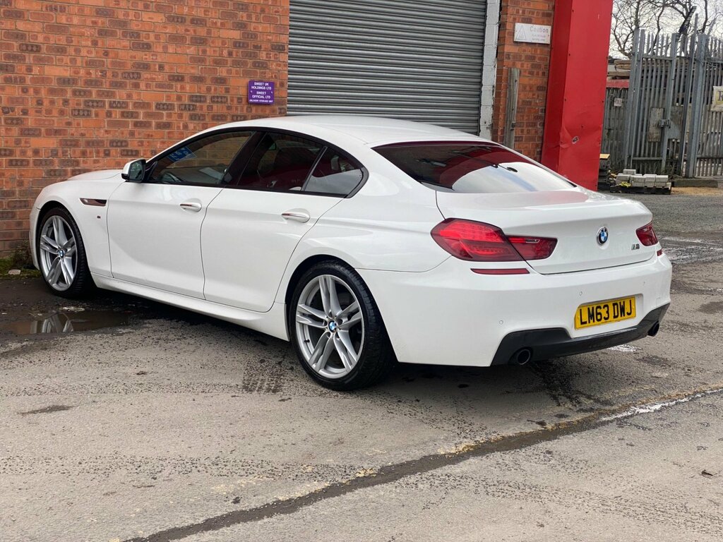 BMW 6 Series Gran Coupe Saloon Black #17