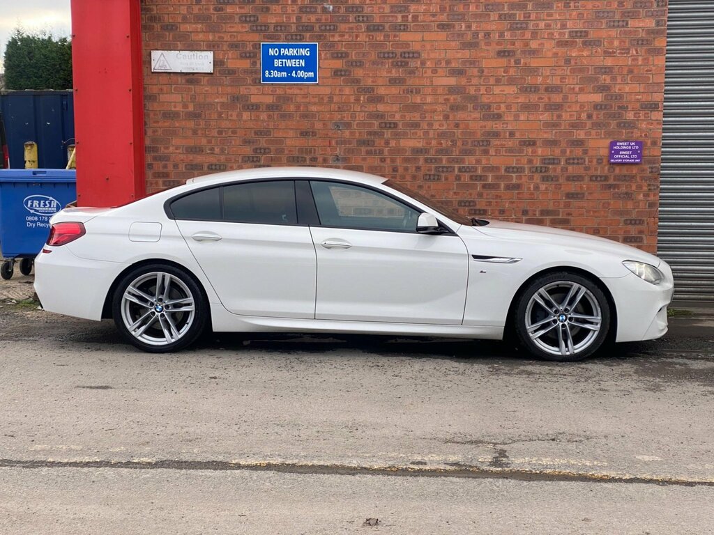 BMW 6 Series Gran Coupe 3.0 640D M Sport Euro 5 Ss White #5