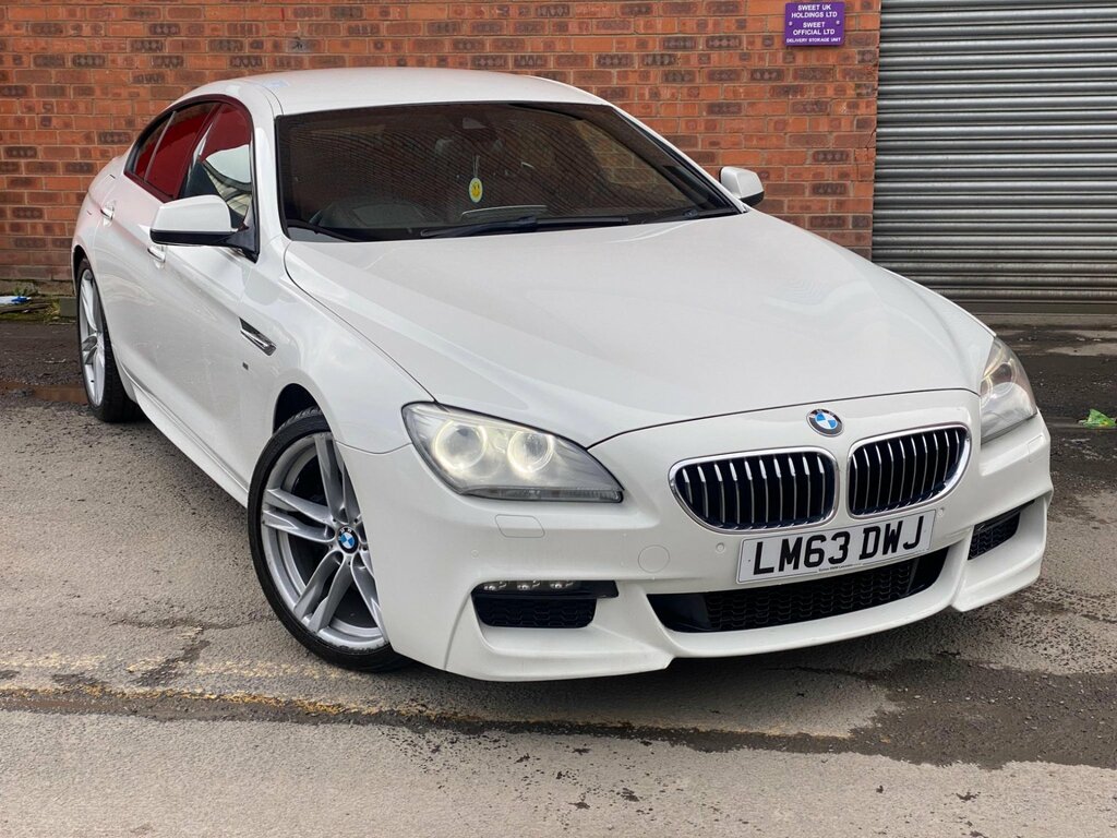BMW 6 Series Gran Coupe 3.0 640D M Sport Euro 5 Ss White