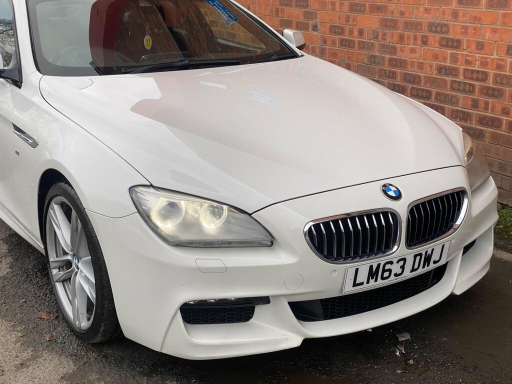 BMW 6 Series Gran Coupe 3.0 640D M Sport Euro 5 Ss White #6