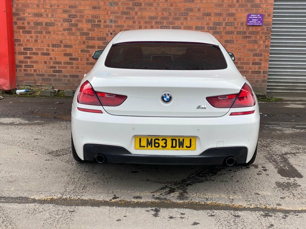 BMW 6 Series Gran Coupe Saloon Black #18