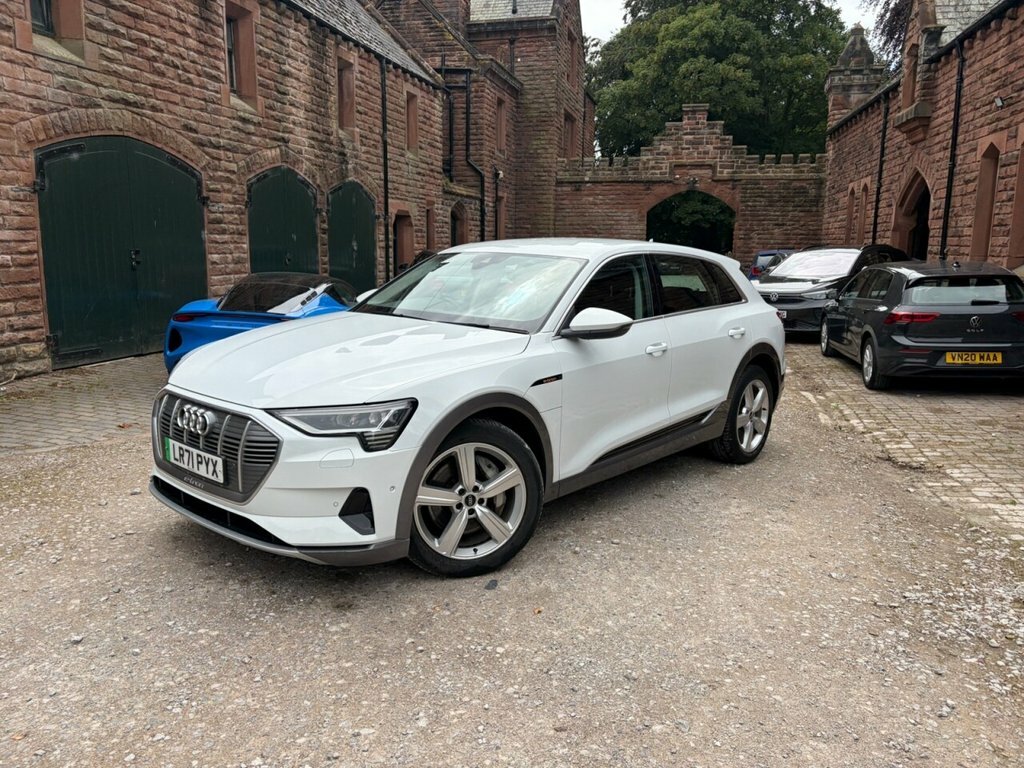 Audi E-tron 50 Technik Suv Quattro 71.2Kwh LR71PYX White #3