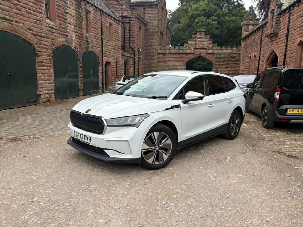 Skoda ENYAQ Iv 62Kwh 60 Suv Dc120kw 179 P White #3
