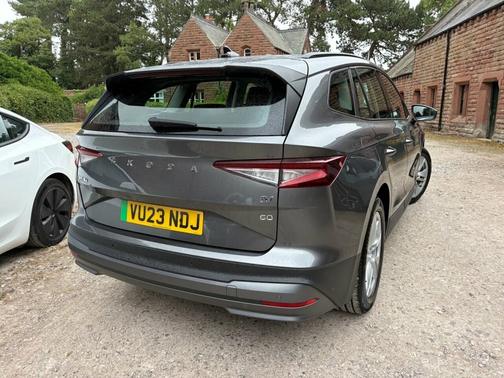Skoda ENYAQ Iv 62Kwh 60 Suv Dc120kw 179 P Grey #6