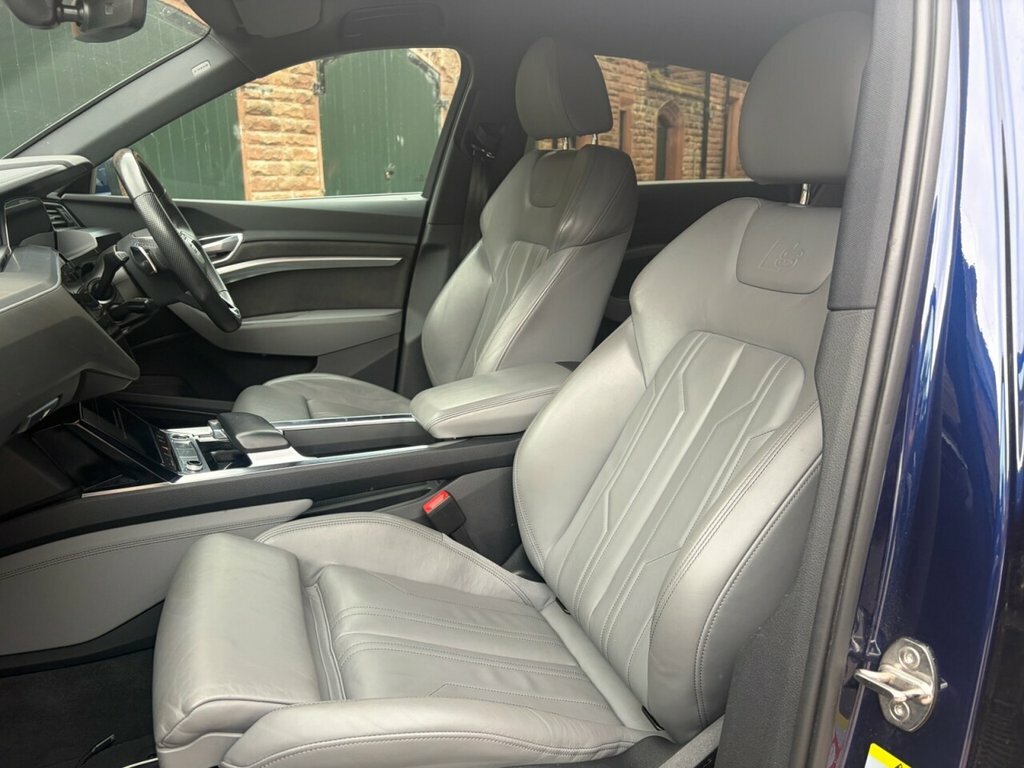 Audi E-tron 50 S Line Sportback Quattro 71.2 Blue #6