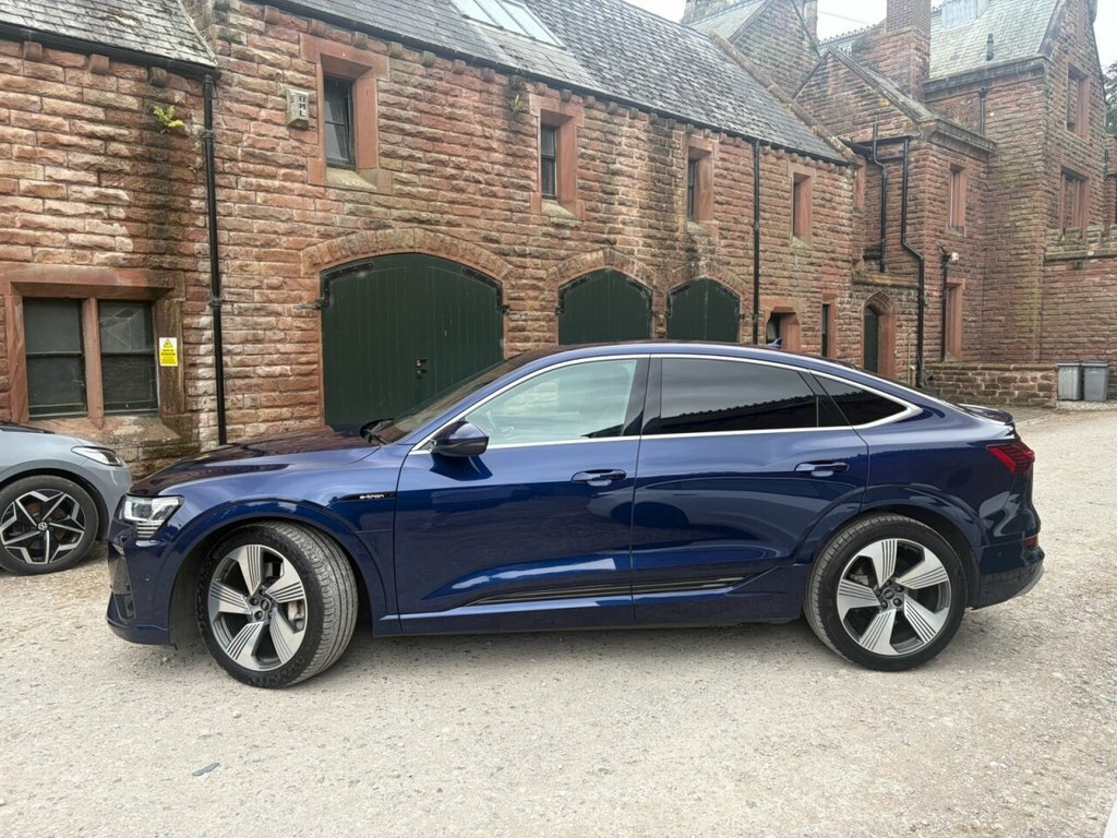 Audi E-tron 50 S Line Sportback Quattro 71.2 Blue #5