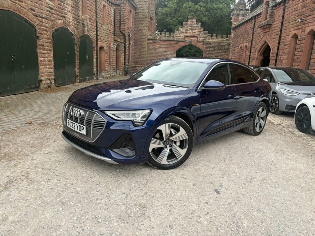 Audi E-tron 50 S Line Sportback Quattro 71.2 Blue