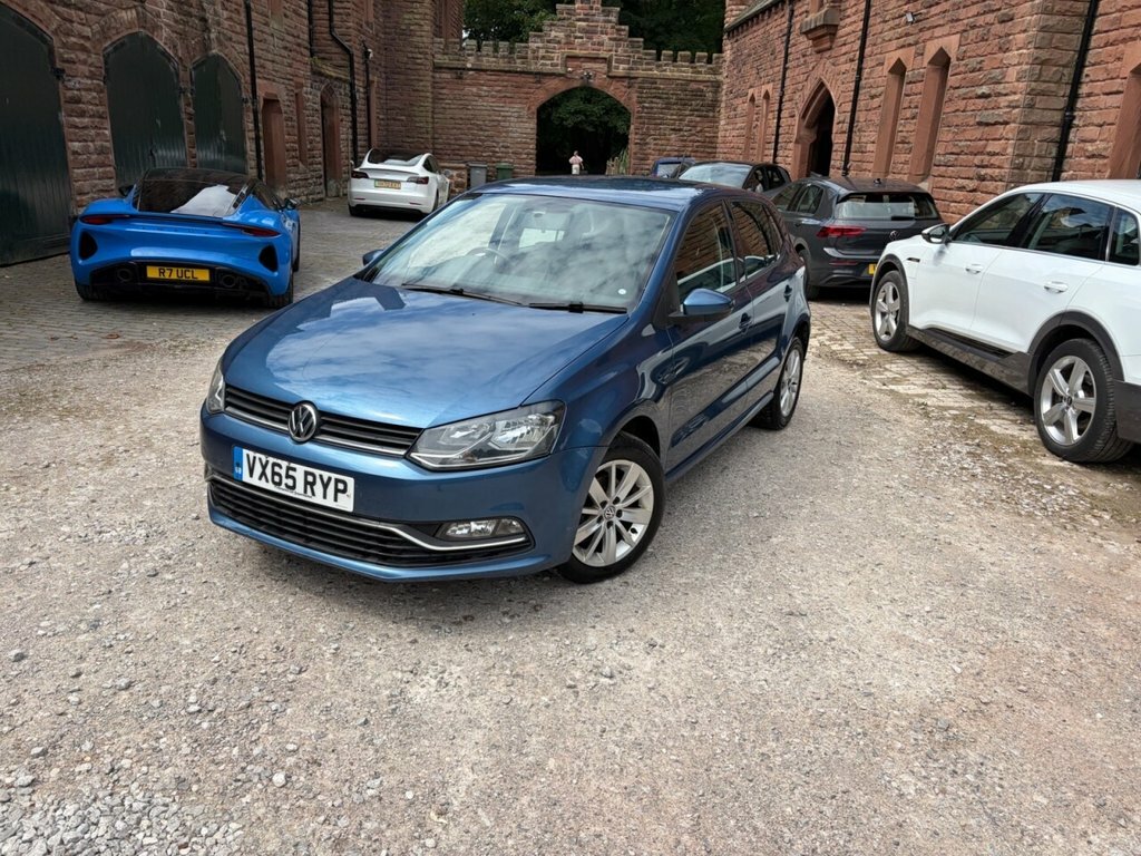 Volkswagen Polo 1.2 Tsi Bluemotion Tech Se Hatchback Ma Blue