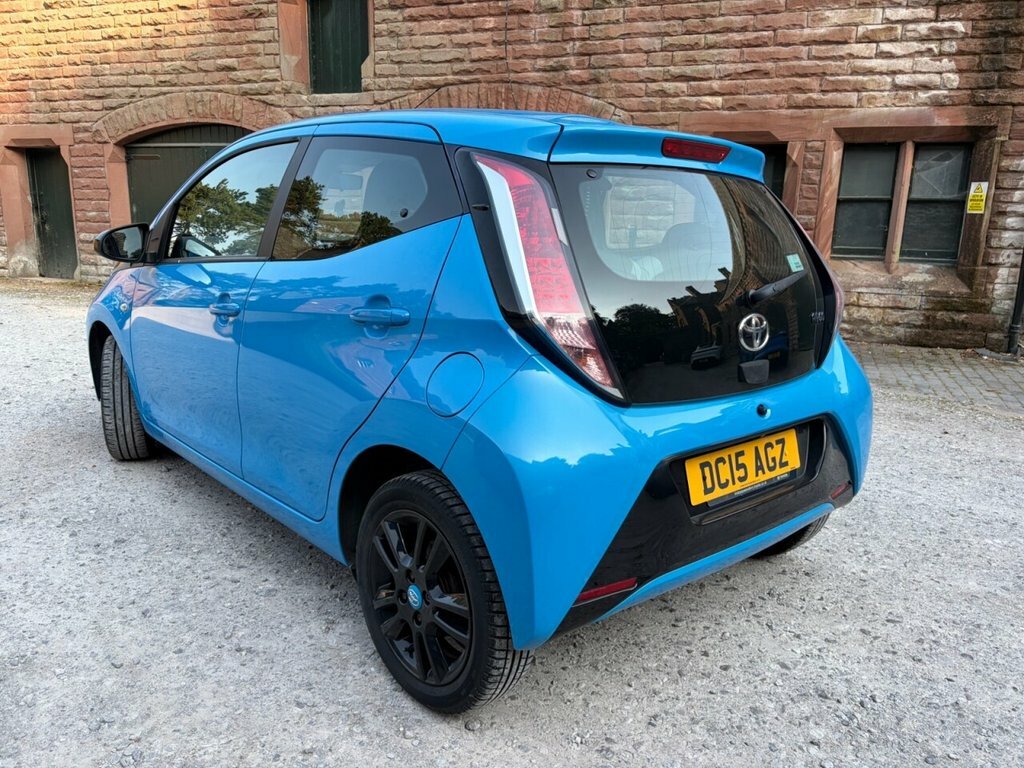 Toyota Aygo 1.0 Vvt-i X-cite Hatchback X-shift Euro Blue #5