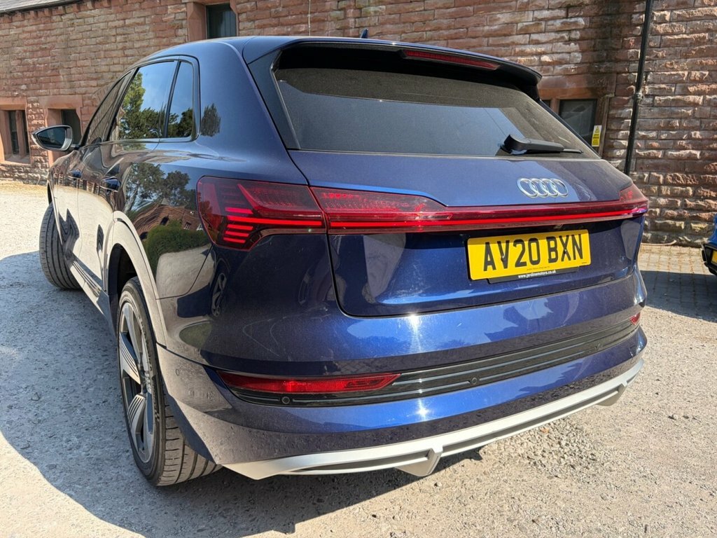 Audi E-tron 50 S Line Suv Quattro 71.2Kwh 3 Blue #6