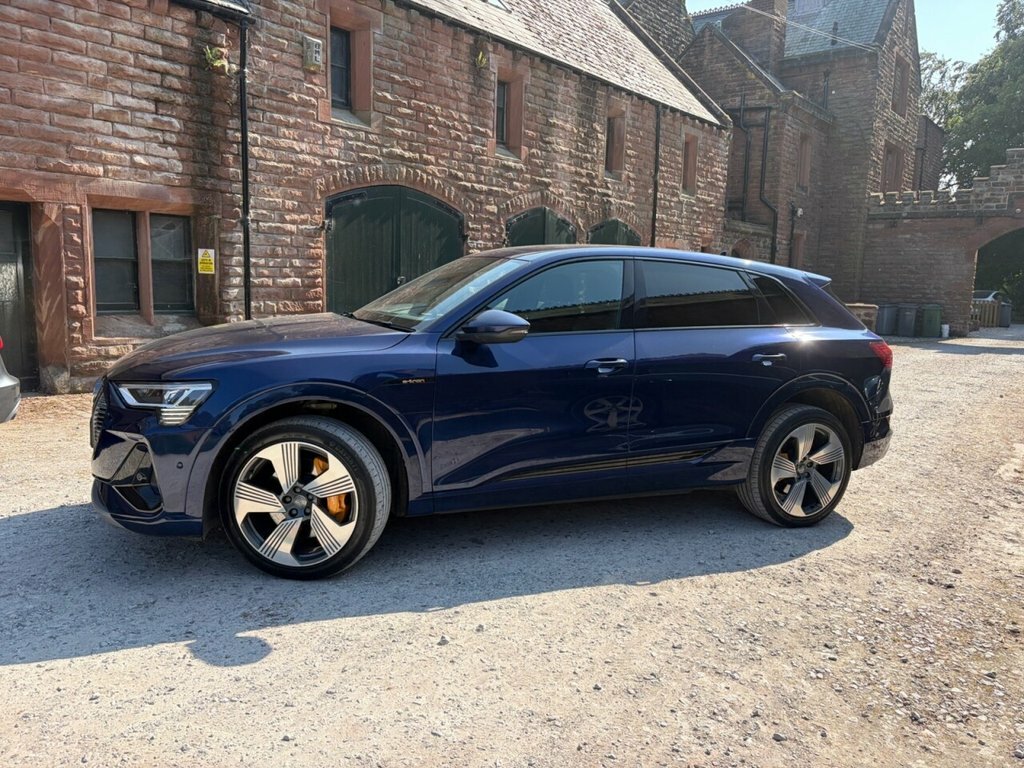 Audi E-tron 50 S Line Suv Quattro 71.2Kwh 3 Blue #5