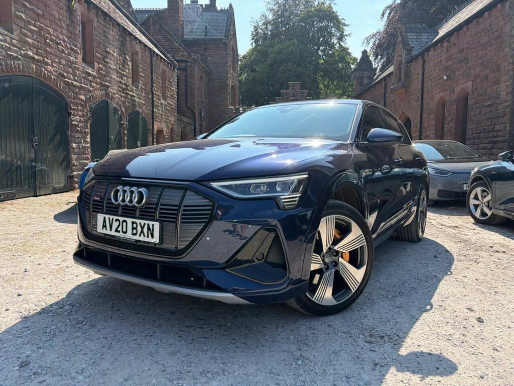 Audi E-tron 50 S Line Suv Quattro 71.2Kwh 3 Blue #3