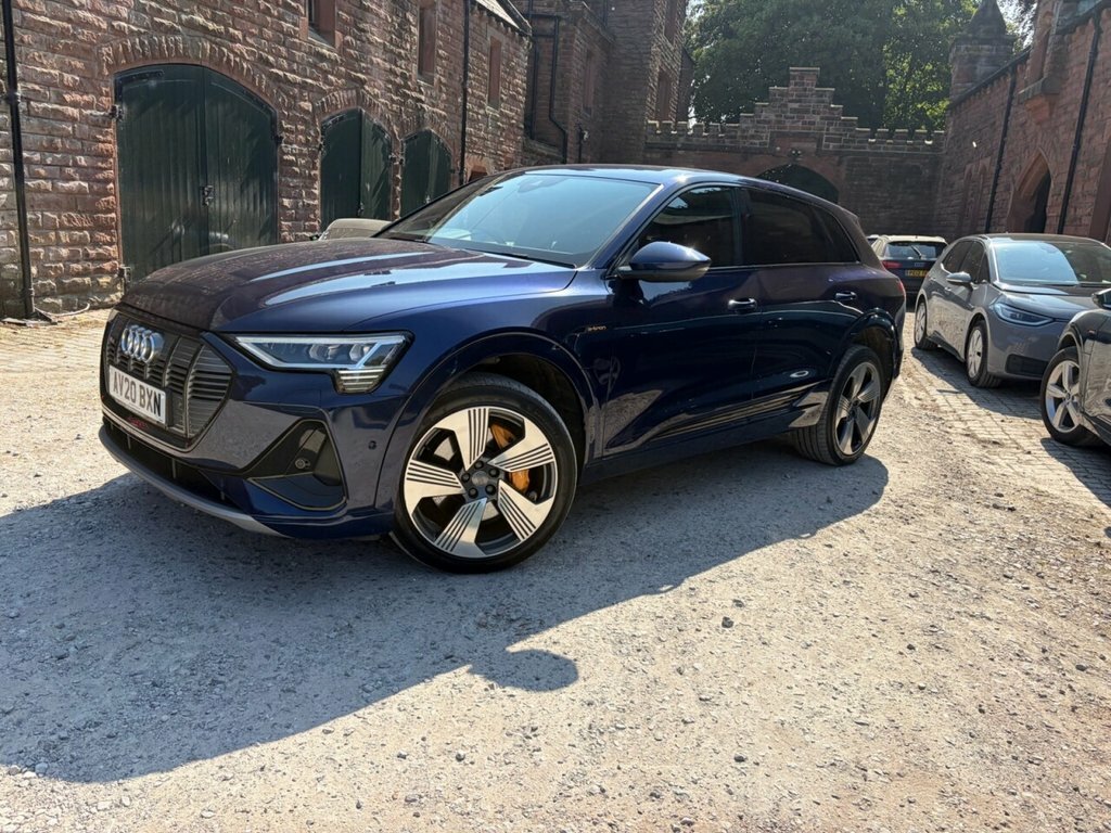 Audi E-tron 50 S Line Suv Quattro 71.2Kwh 3 Blue #4