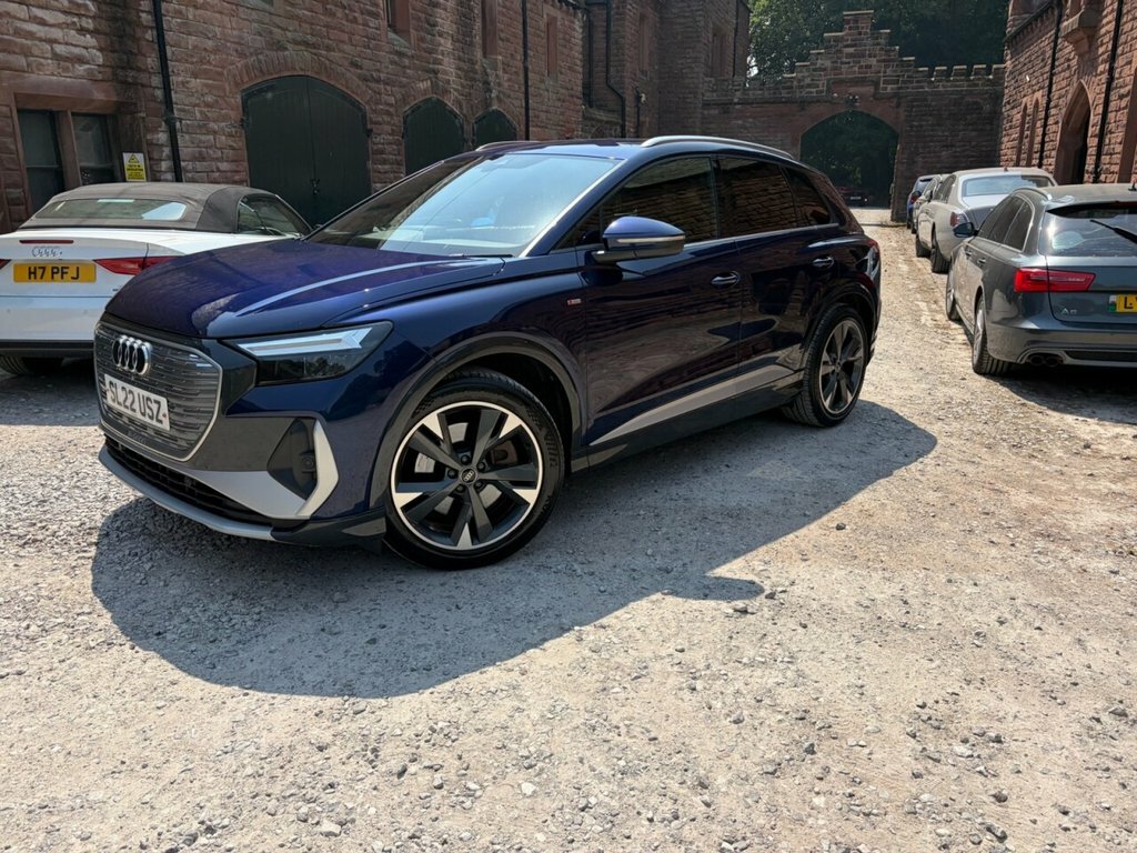 Audi Q4 E Tron 40 S Line Suv 82Kwh 204 Ps Blue #3