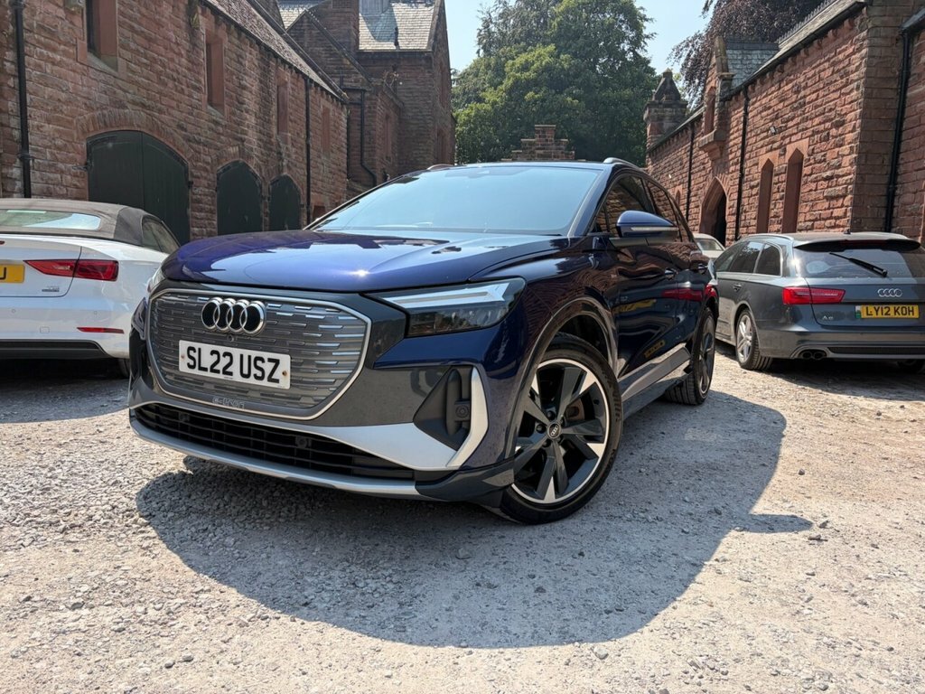 Audi Q4 E Tron 40 S Line Suv 82Kwh 204 Ps Blue #2