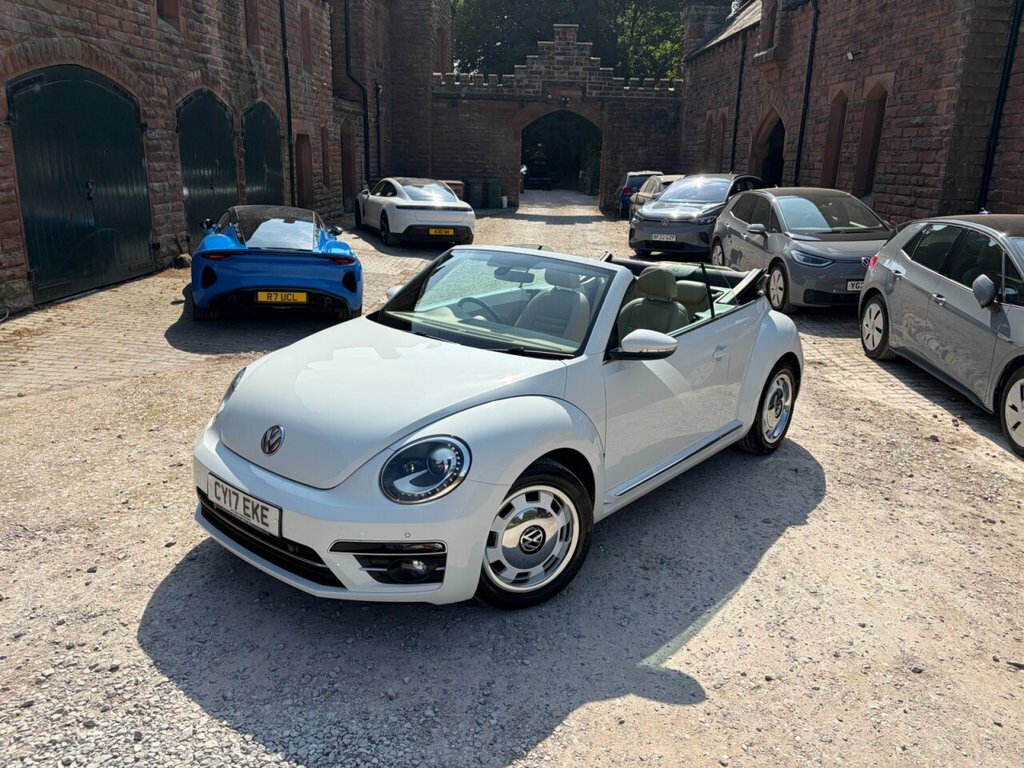 Volkswagen Beetle 1.2 Tsi Bluemotion Tech Design Cabriolet Petro White