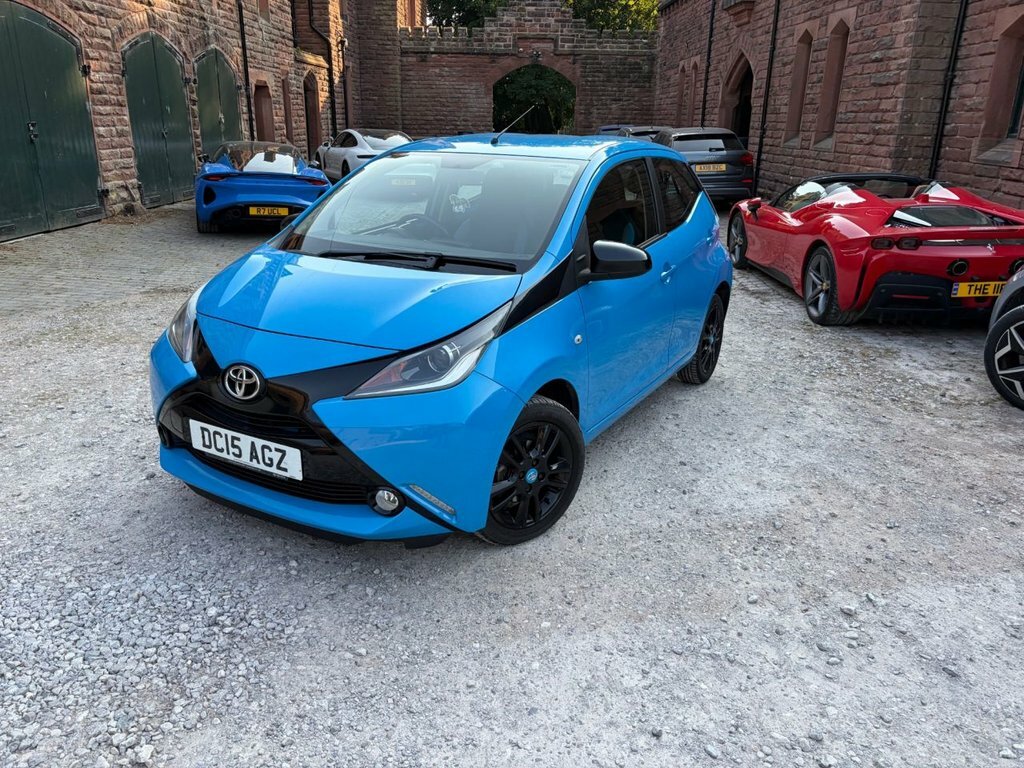 Toyota Aygo 1.0 Vvt-i X-cite Hatchback X-shift Euro Blue