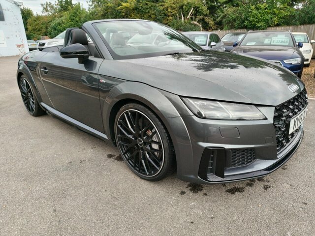 Audi TT 2.0 Tfsi 45 Black Edition Roadster S Tr Grey #2