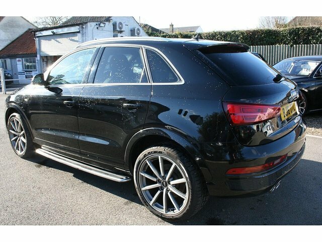 Audi Q3 2.0 Tdi S Line Plus Suv S Tronic Quattr BJ16OTL Black #4