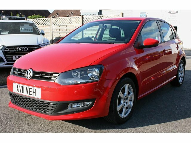Volkswagen Polo 1.2 Moda Hatchback Euro 5 60 Ps AV11VEH Red #6