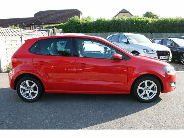 Volkswagen Polo 1.2 Moda Hatchback Euro 5 60 Ps Red