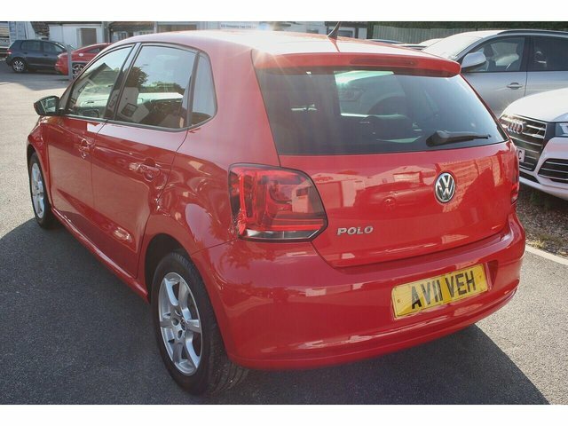Volkswagen Polo 1.2 Moda Hatchback Euro 5 60 Ps AV11VEH Red #4