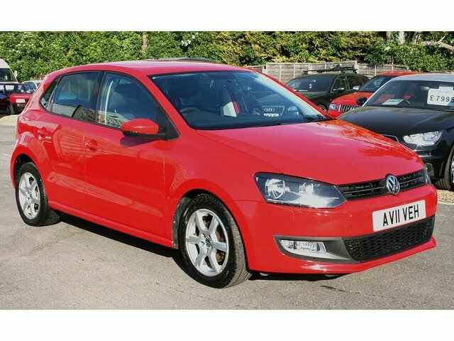 Volkswagen Polo 1.2 Moda Hatchback Euro 5 60 Ps AV11VEH Red #2