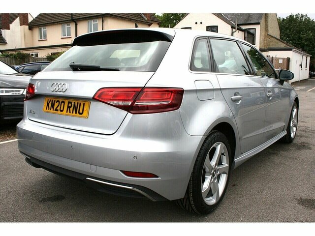 Audi A3 Tfsie E-tron Hatchback 1.4 Plug-i KM20RNU Silver #4