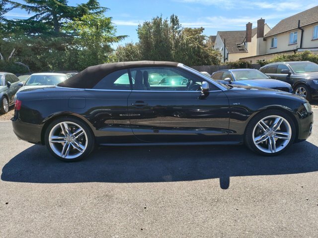 Audi S5 3.0 Tfsi V6 Cabriolet S Tronic Quattro Black #5