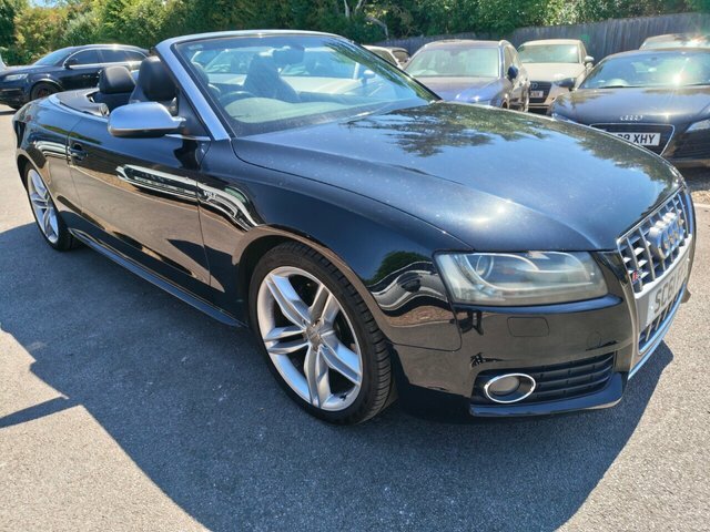 Audi S5 3.0 Tfsi V6 Cabriolet S Tronic Quattro Black #2