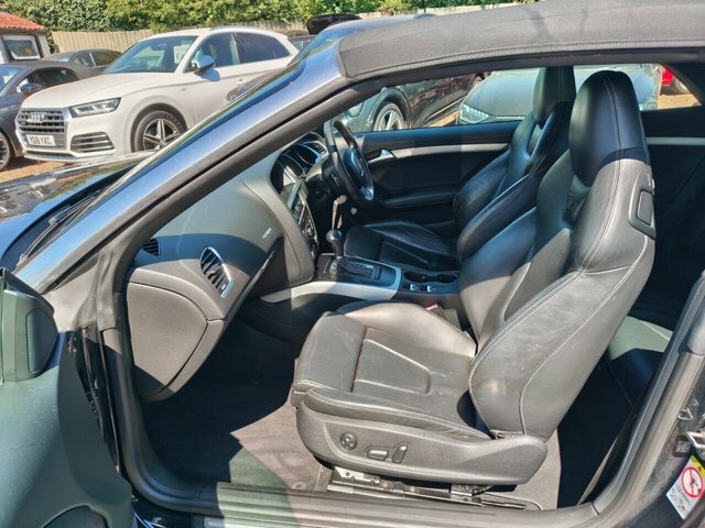Audi S5 3.0 Tfsi V6 Cabriolet S Tronic Quattro Black #3