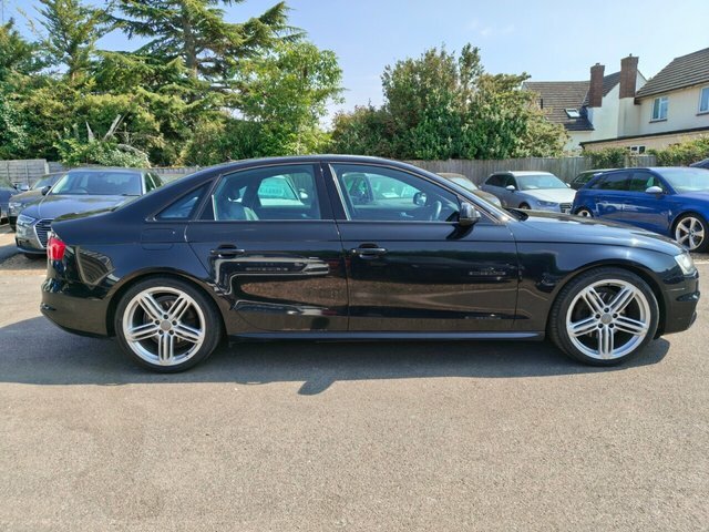 Audi A4 2.0 Tdi Black Edition Saloon Eur Black
