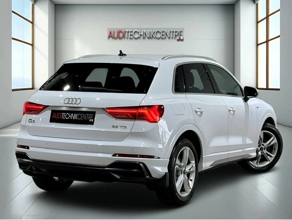 Audi Q3 Tdi S Line EYZ1238 White #5