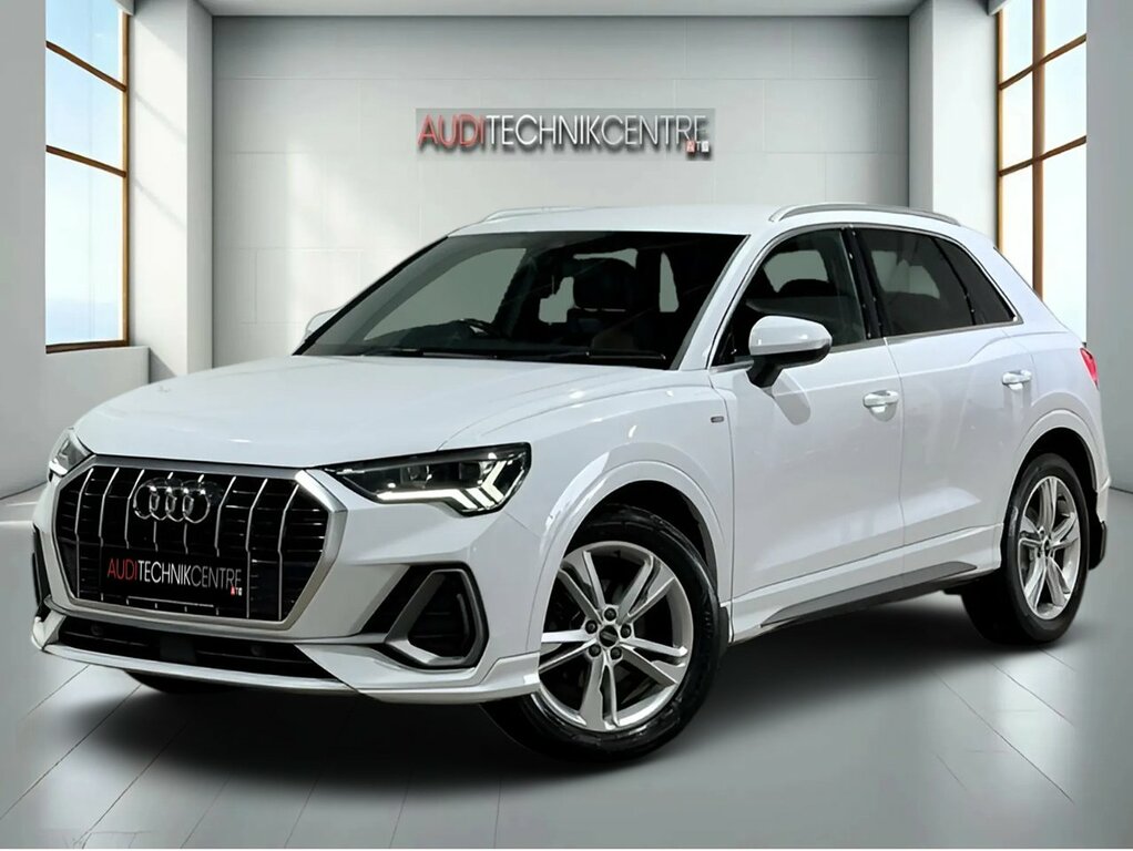 Audi Q3 Tdi S Line EYZ1238 White #2