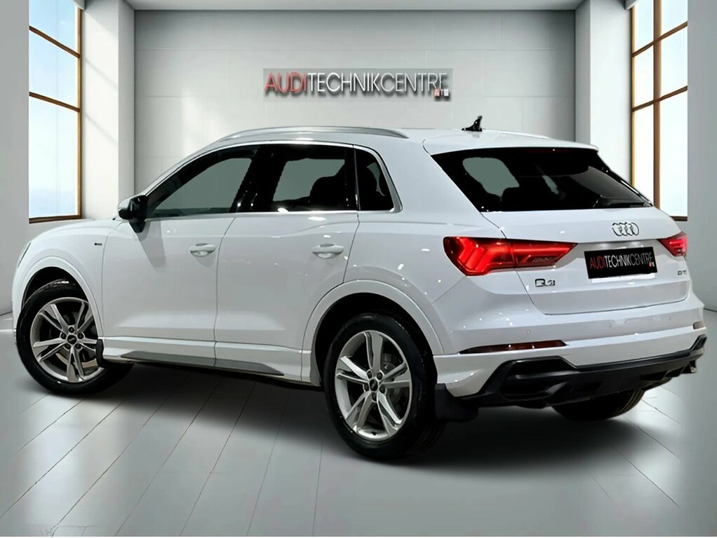Audi Q3 Tdi S Line EYZ1238 White #4