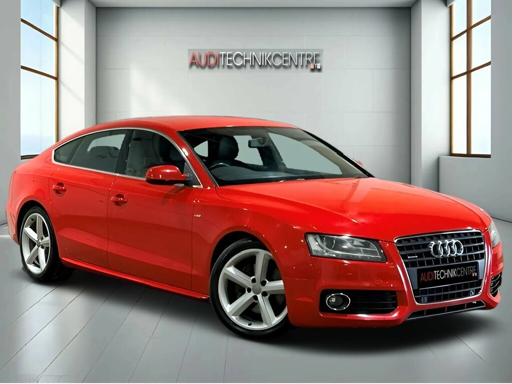 Audi A5 Tfsi S Line Red