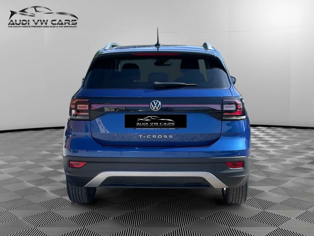 Volkswagen T-Cross 1.0 Tsi Sel Dsg Euro 6 Ss Blue #4