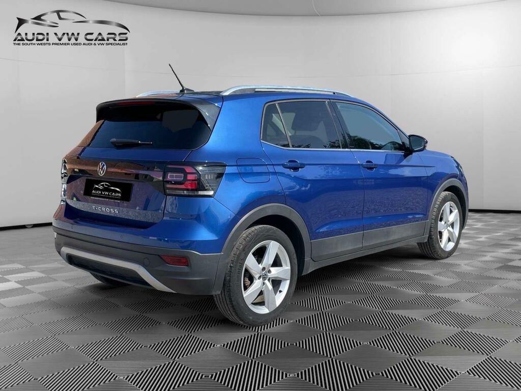 Volkswagen T-Cross 1.0 Tsi Sel Dsg Euro 6 Ss Blue #5