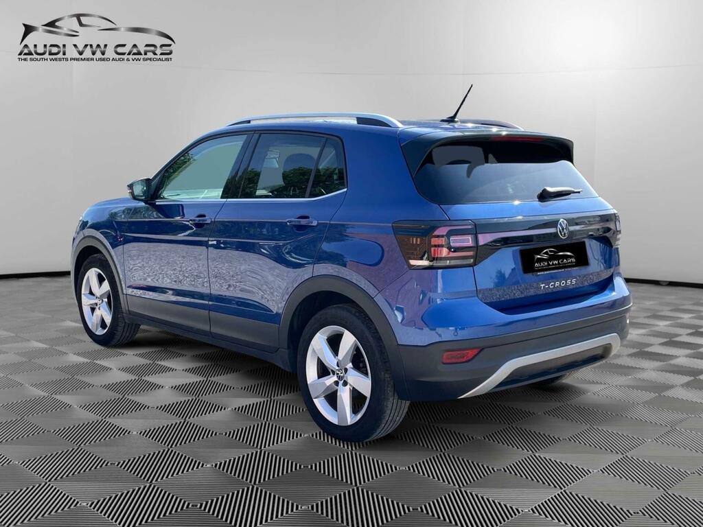 Volkswagen T-Cross 1.0 Tsi Sel Dsg Euro 6 Ss Blue #3