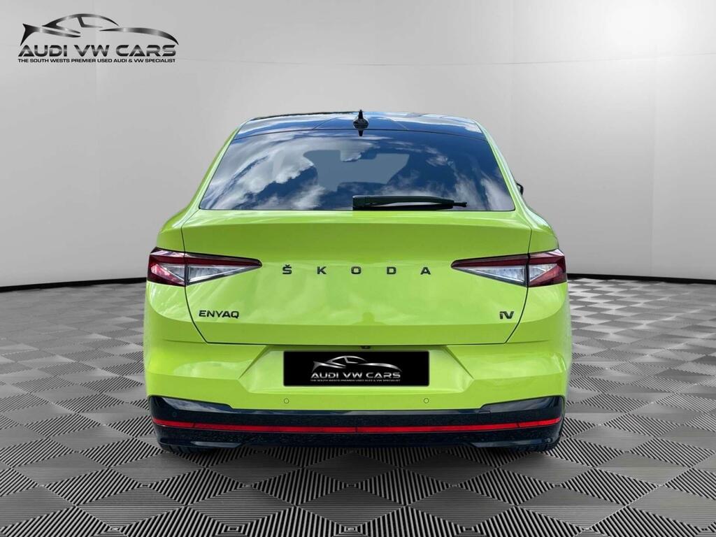 Skoda ENYAQ Iv 82Kwh Vrs Coupe 4Wd Dc135kw Green #4