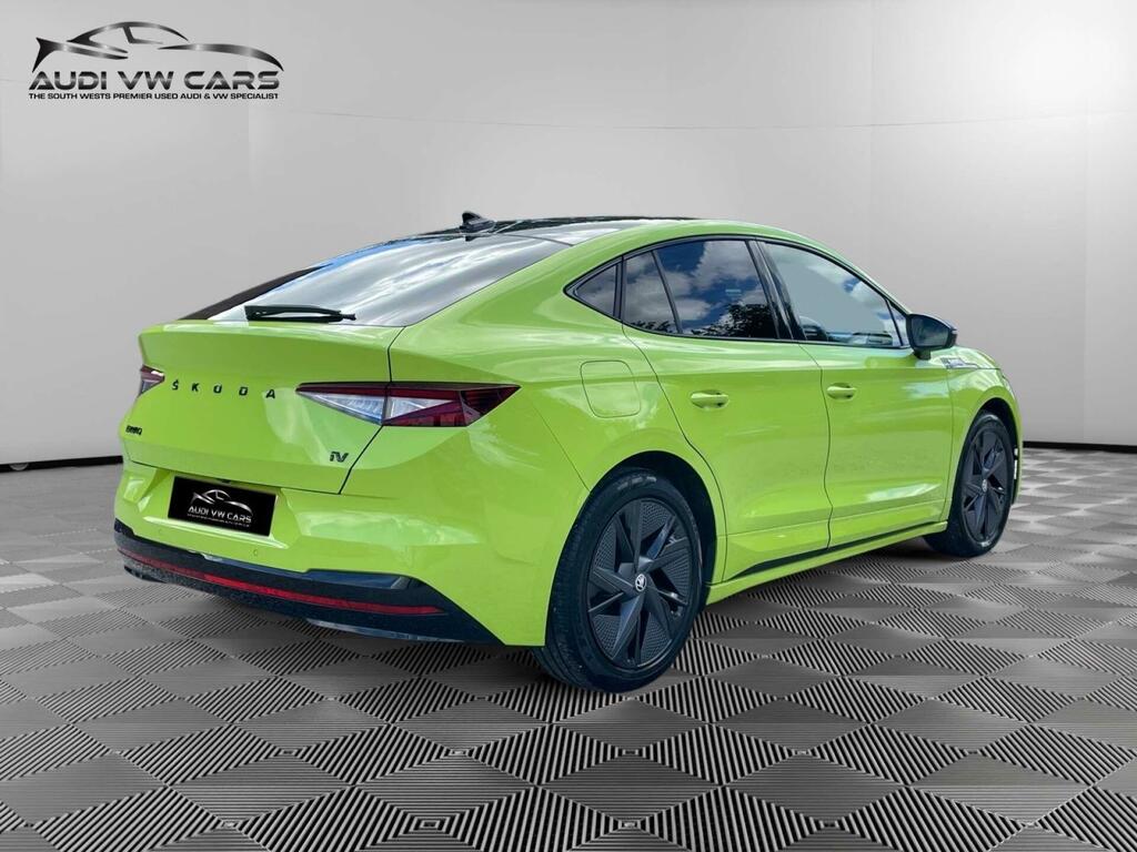 Skoda ENYAQ Iv 82Kwh Vrs Coupe 4Wd Dc135kw Green #5