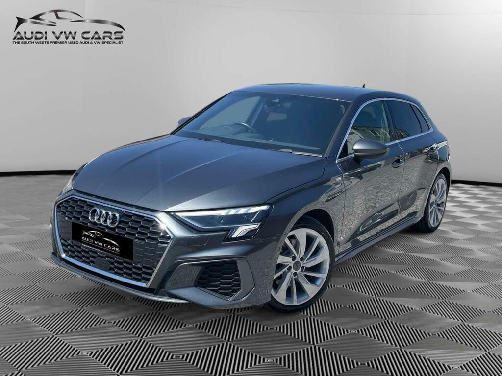 Audi A3 1.5 Tfsi 35 S Line Sportback S Tronic Euro 6 Ss Grey